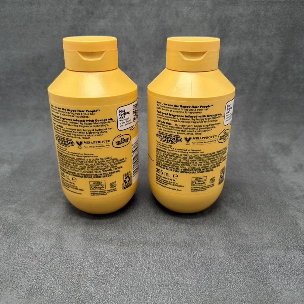 Happy Hair People Happy Hydration Shampoo & Conditioner 12 fl oz Each